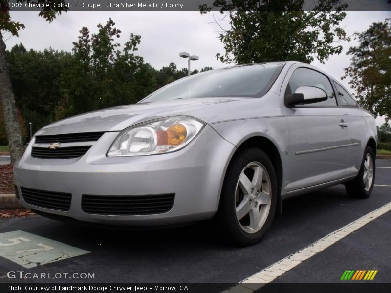 Ultra Silver Metallic / Ebony 2006 Chevrolet Cobalt LT Coupe