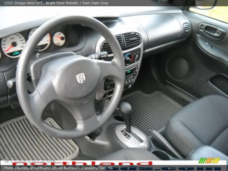 Bright Silver Metallic / Dark Slate Gray 2003 Dodge Neon SXT