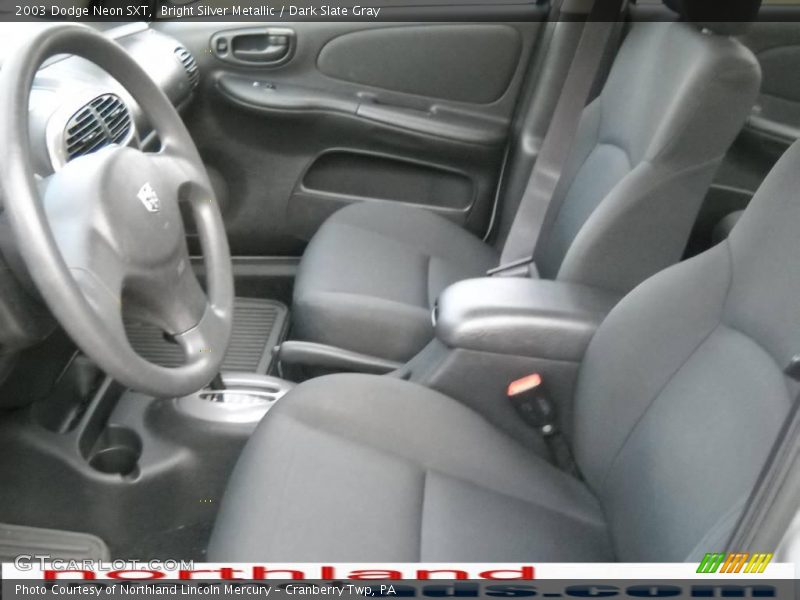 Bright Silver Metallic / Dark Slate Gray 2003 Dodge Neon SXT
