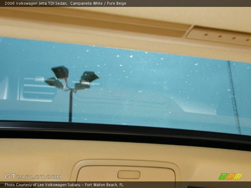Campanella White / Pure Beige 2006 Volkswagen Jetta TDI Sedan