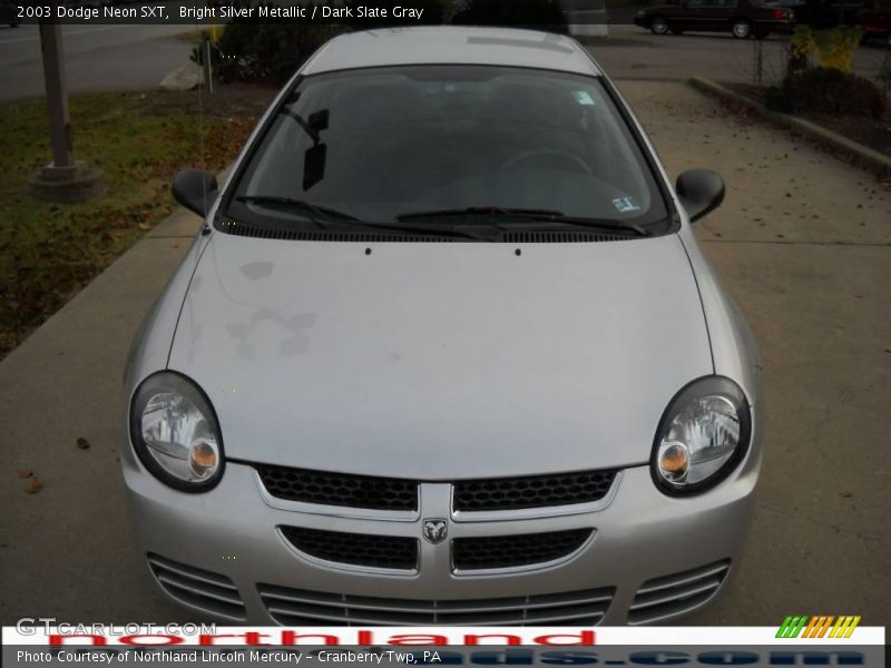 Bright Silver Metallic / Dark Slate Gray 2003 Dodge Neon SXT