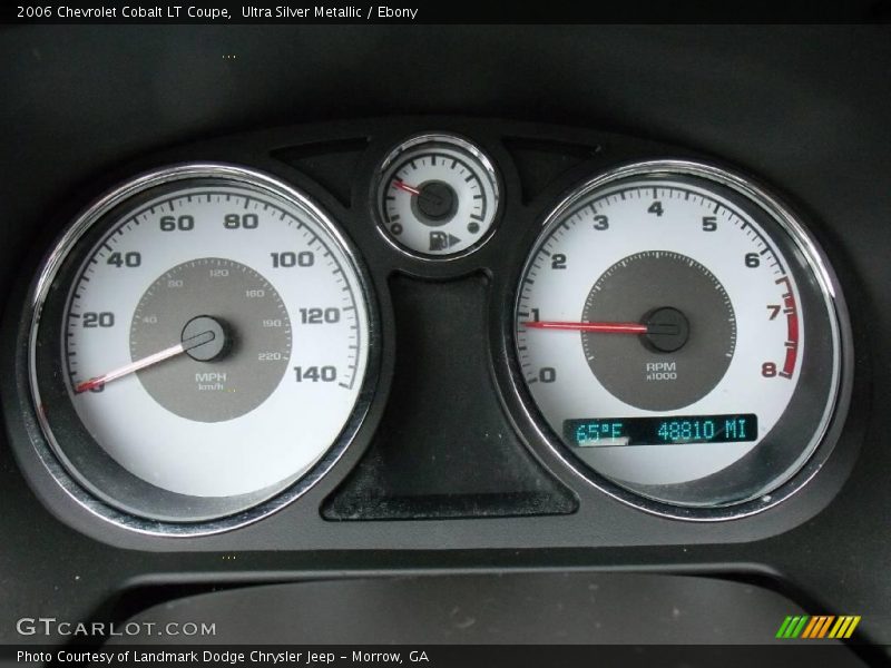 Ultra Silver Metallic / Ebony 2006 Chevrolet Cobalt LT Coupe