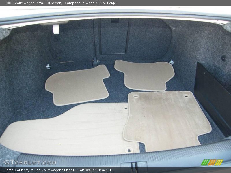 Campanella White / Pure Beige 2006 Volkswagen Jetta TDI Sedan