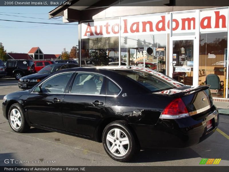 Black / Gray 2006 Chevrolet Impala LS