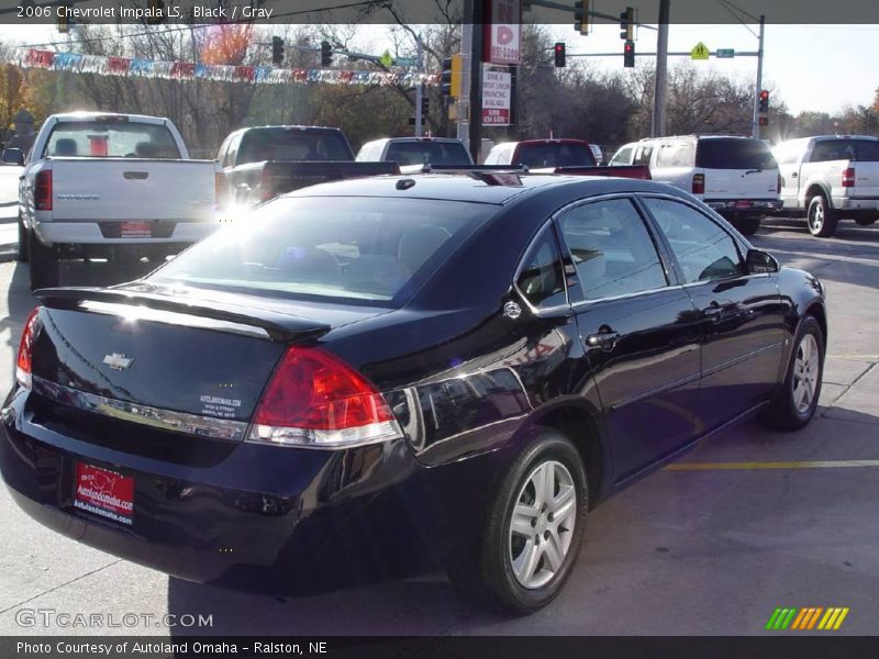 Black / Gray 2006 Chevrolet Impala LS