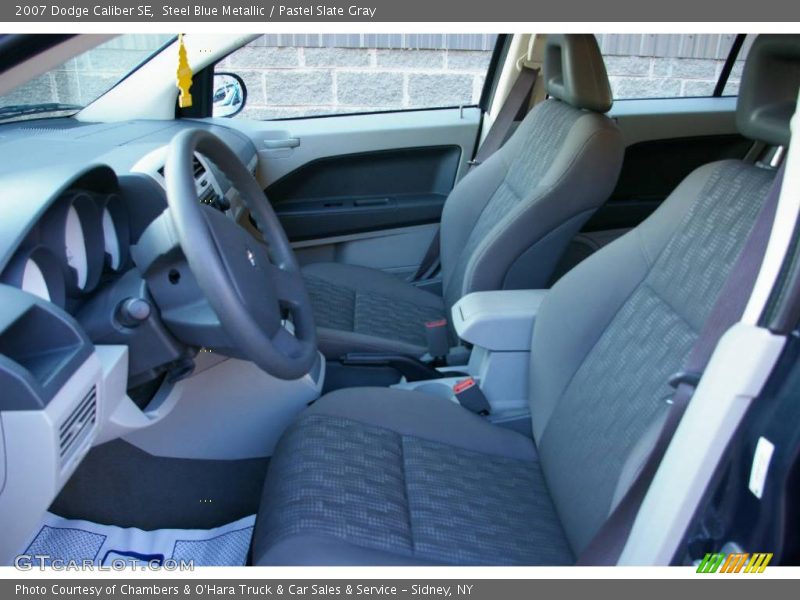 Steel Blue Metallic / Pastel Slate Gray 2007 Dodge Caliber SE