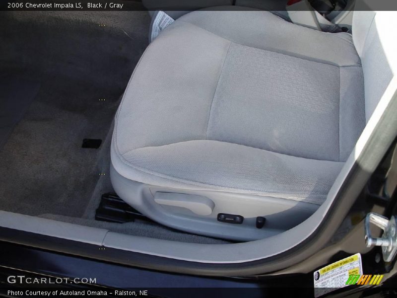 Black / Gray 2006 Chevrolet Impala LS