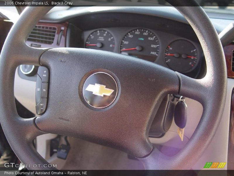 Black / Gray 2006 Chevrolet Impala LS