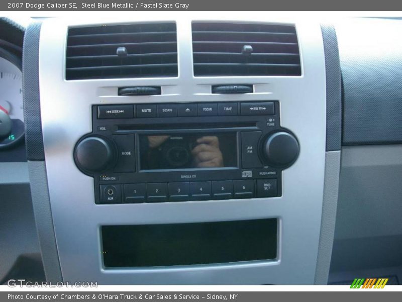 Steel Blue Metallic / Pastel Slate Gray 2007 Dodge Caliber SE