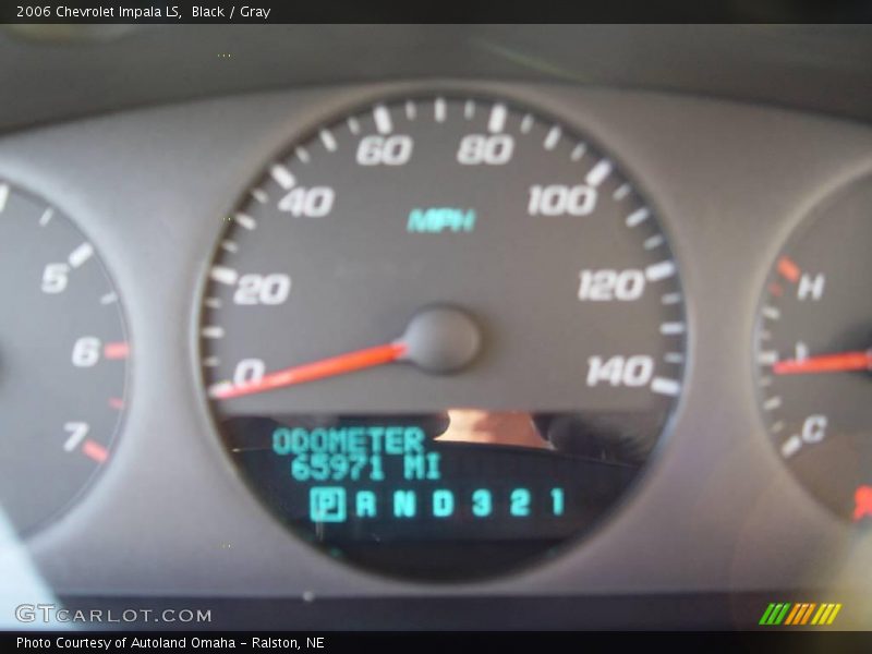 Black / Gray 2006 Chevrolet Impala LS