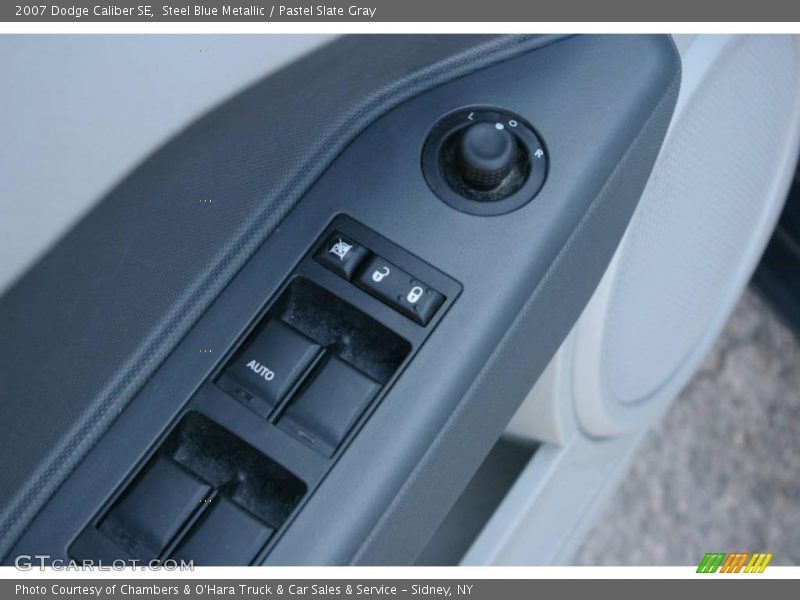 Steel Blue Metallic / Pastel Slate Gray 2007 Dodge Caliber SE