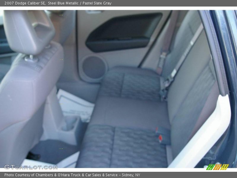 Steel Blue Metallic / Pastel Slate Gray 2007 Dodge Caliber SE