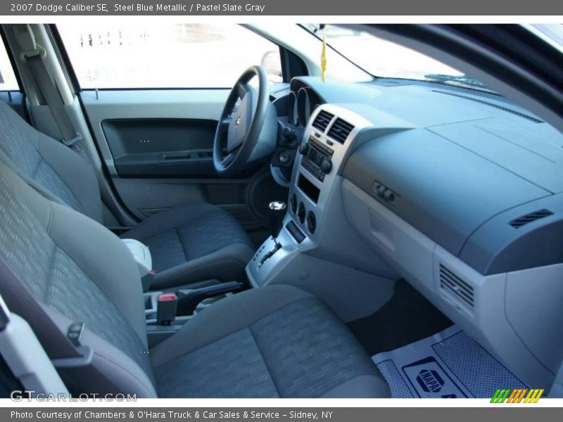 Steel Blue Metallic / Pastel Slate Gray 2007 Dodge Caliber SE