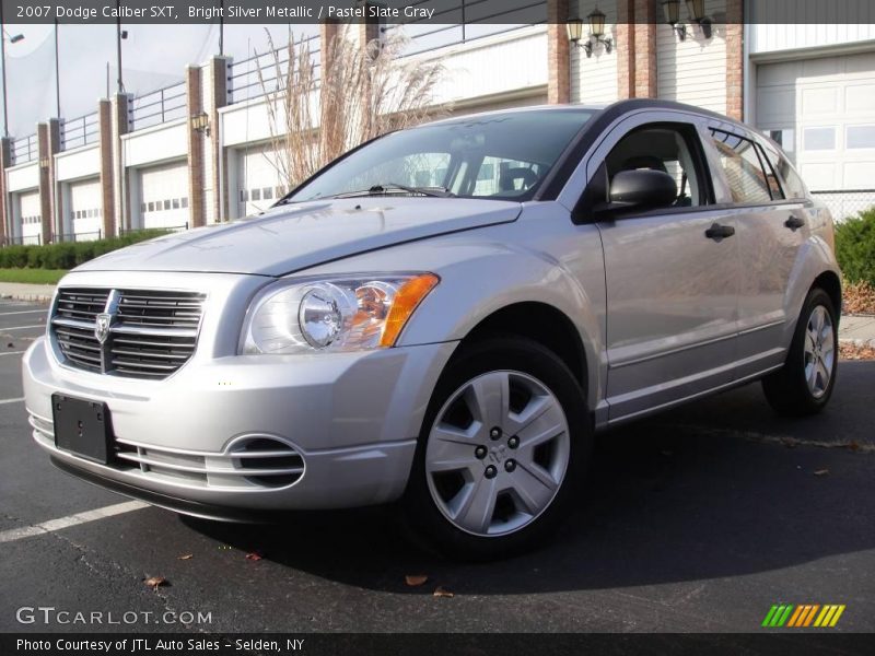 Bright Silver Metallic / Pastel Slate Gray 2007 Dodge Caliber SXT