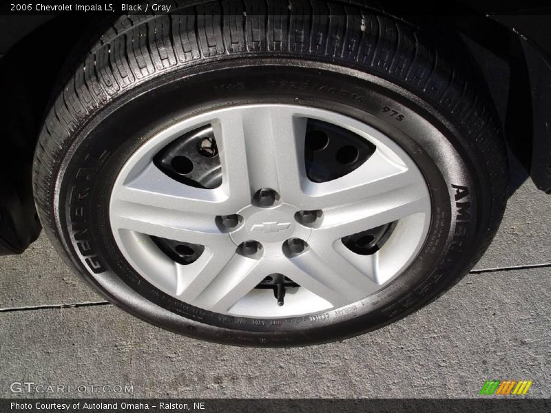 Black / Gray 2006 Chevrolet Impala LS