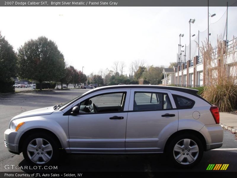 Bright Silver Metallic / Pastel Slate Gray 2007 Dodge Caliber SXT