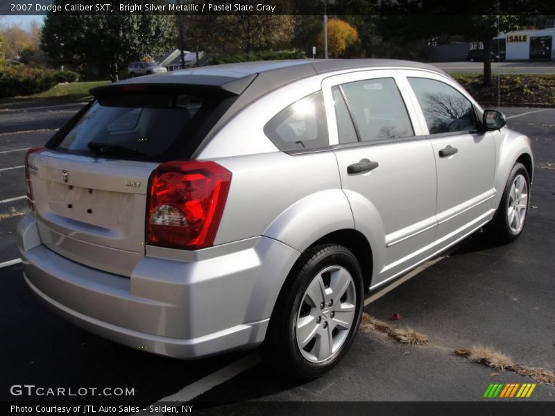 Bright Silver Metallic / Pastel Slate Gray 2007 Dodge Caliber SXT