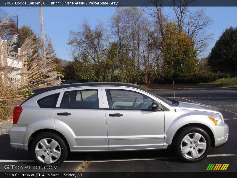 Bright Silver Metallic / Pastel Slate Gray 2007 Dodge Caliber SXT