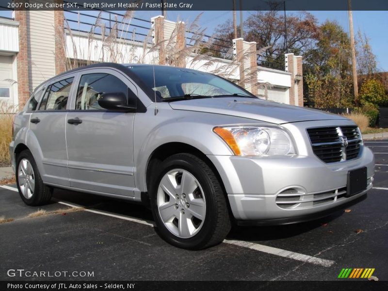Bright Silver Metallic / Pastel Slate Gray 2007 Dodge Caliber SXT
