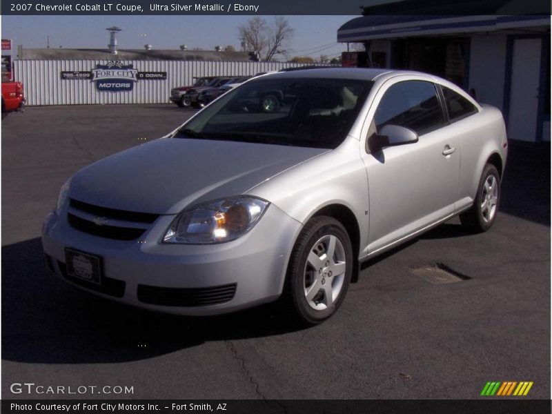 Ultra Silver Metallic / Ebony 2007 Chevrolet Cobalt LT Coupe