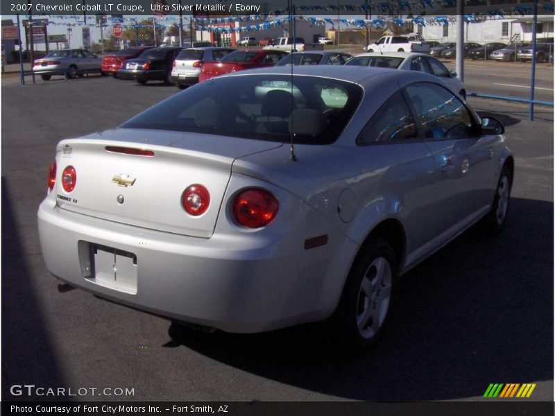 Ultra Silver Metallic / Ebony 2007 Chevrolet Cobalt LT Coupe