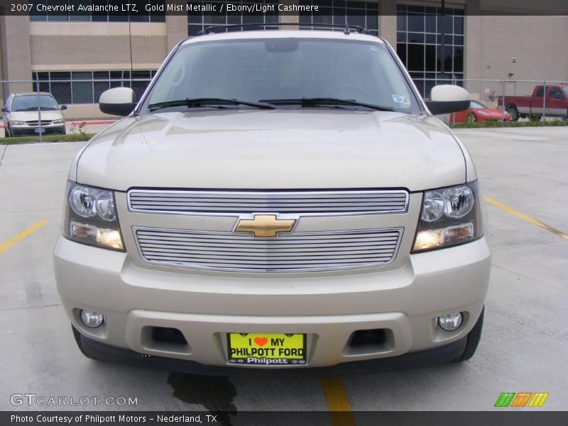 Gold Mist Metallic / Ebony/Light Cashmere 2007 Chevrolet Avalanche LTZ