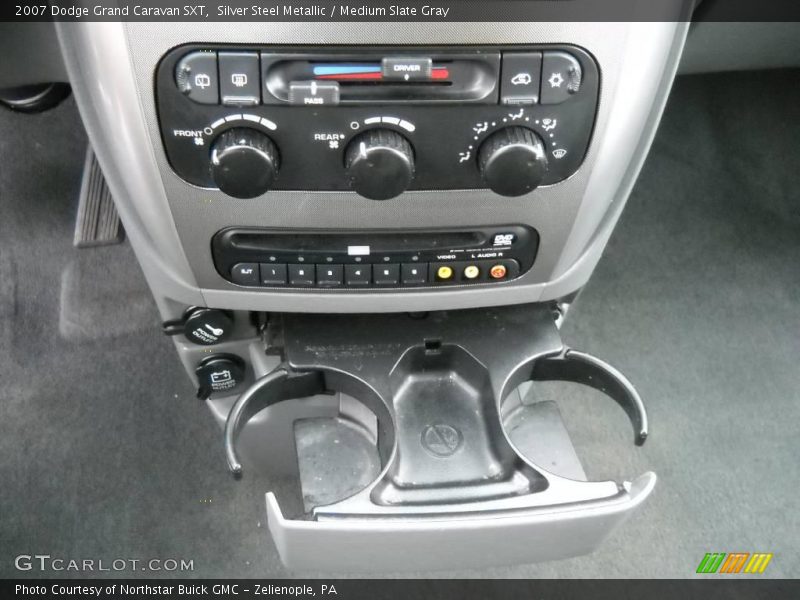 Silver Steel Metallic / Medium Slate Gray 2007 Dodge Grand Caravan SXT