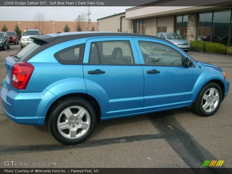 Surf Blue Pearl / Dark Slate Gray 2008 Dodge Caliber SXT