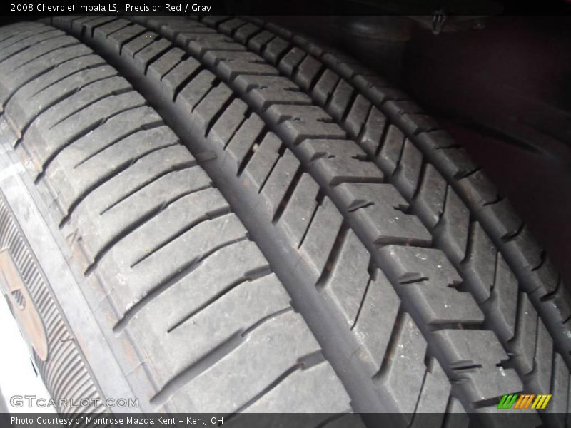 Precision Red / Gray 2008 Chevrolet Impala LS