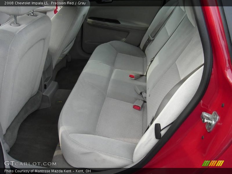 Precision Red / Gray 2008 Chevrolet Impala LS