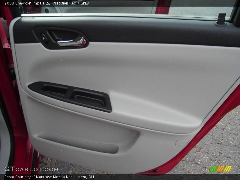 Precision Red / Gray 2008 Chevrolet Impala LS