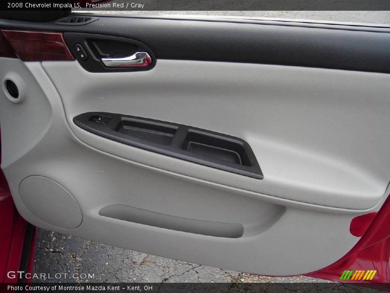 Precision Red / Gray 2008 Chevrolet Impala LS