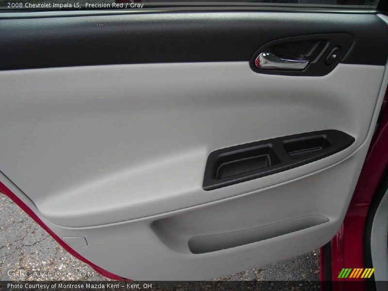 Precision Red / Gray 2008 Chevrolet Impala LS