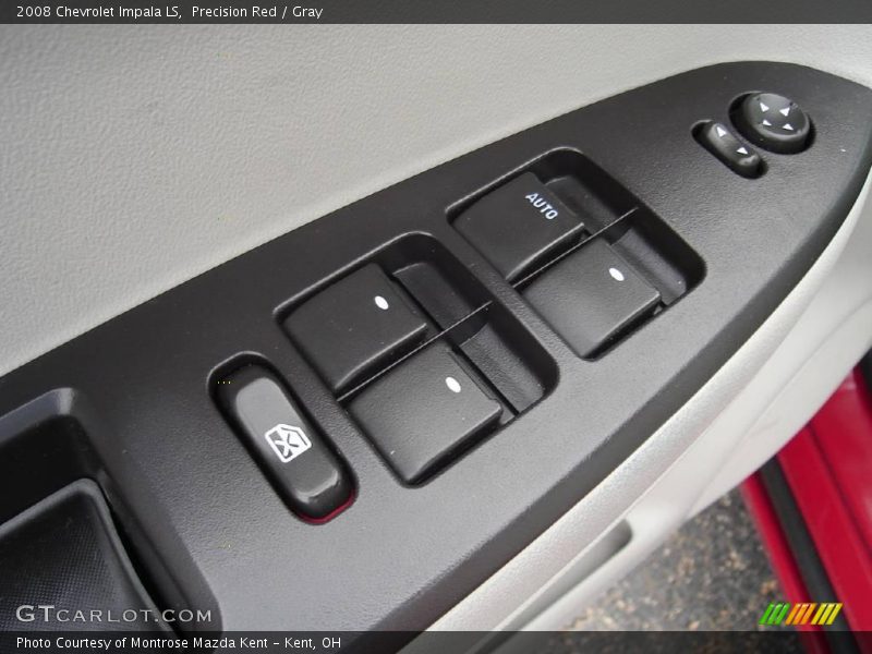Precision Red / Gray 2008 Chevrolet Impala LS