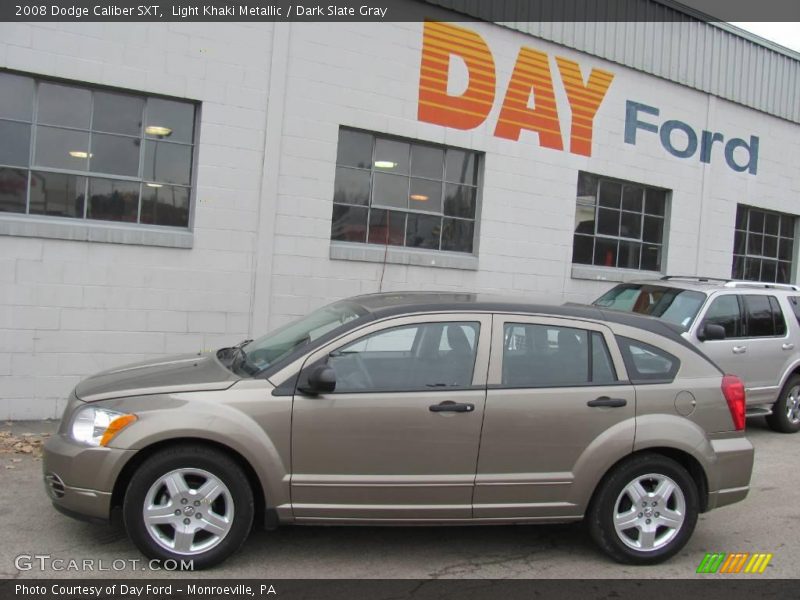Light Khaki Metallic / Dark Slate Gray 2008 Dodge Caliber SXT