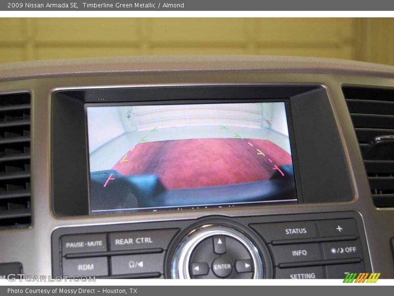 Timberline Green Metallic / Almond 2009 Nissan Armada SE