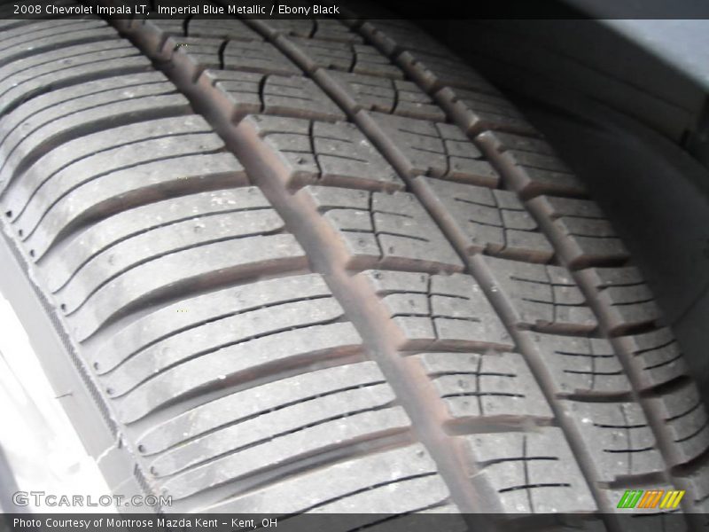 Imperial Blue Metallic / Ebony Black 2008 Chevrolet Impala LT