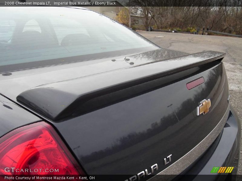 Imperial Blue Metallic / Ebony Black 2008 Chevrolet Impala LT