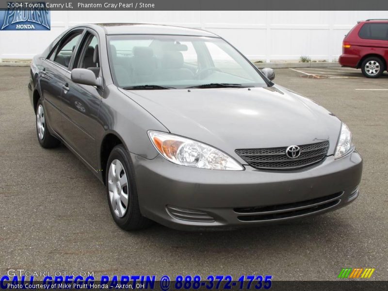 Phantom Gray Pearl / Stone 2004 Toyota Camry LE