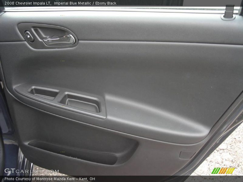 Imperial Blue Metallic / Ebony Black 2008 Chevrolet Impala LT