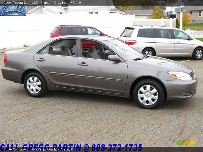Phantom Gray Pearl / Stone 2004 Toyota Camry LE