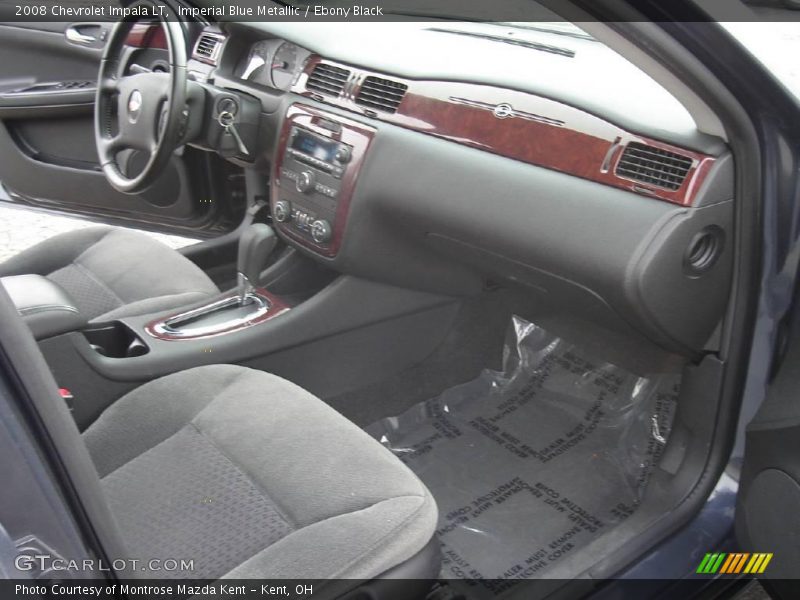 Imperial Blue Metallic / Ebony Black 2008 Chevrolet Impala LT