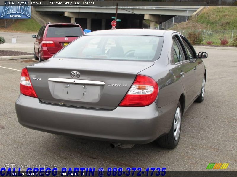 Phantom Gray Pearl / Stone 2004 Toyota Camry LE