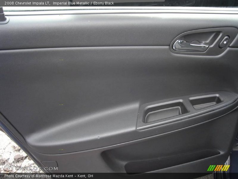 Imperial Blue Metallic / Ebony Black 2008 Chevrolet Impala LT