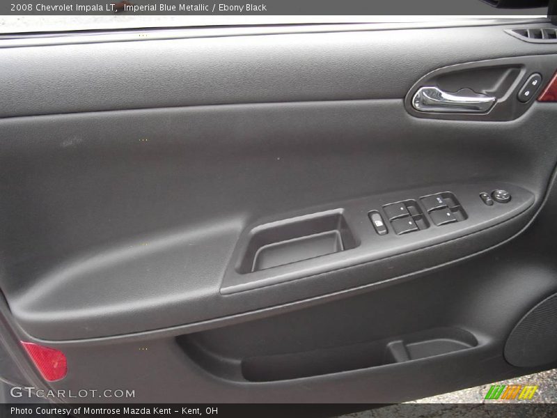 Imperial Blue Metallic / Ebony Black 2008 Chevrolet Impala LT