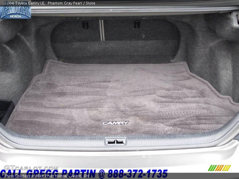 Phantom Gray Pearl / Stone 2004 Toyota Camry LE