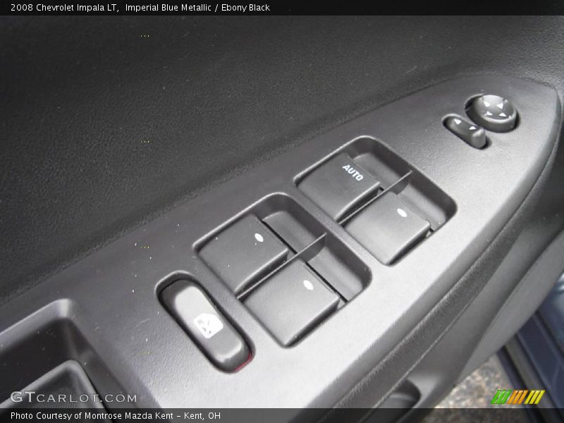 Imperial Blue Metallic / Ebony Black 2008 Chevrolet Impala LT
