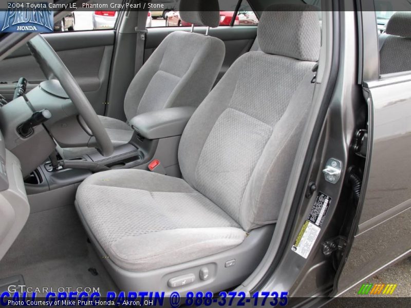 Phantom Gray Pearl / Stone 2004 Toyota Camry LE