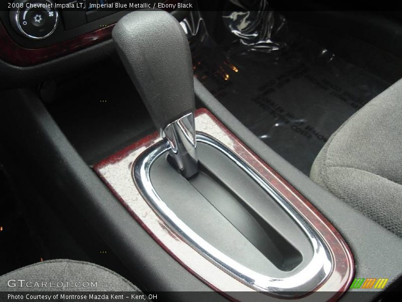 Imperial Blue Metallic / Ebony Black 2008 Chevrolet Impala LT