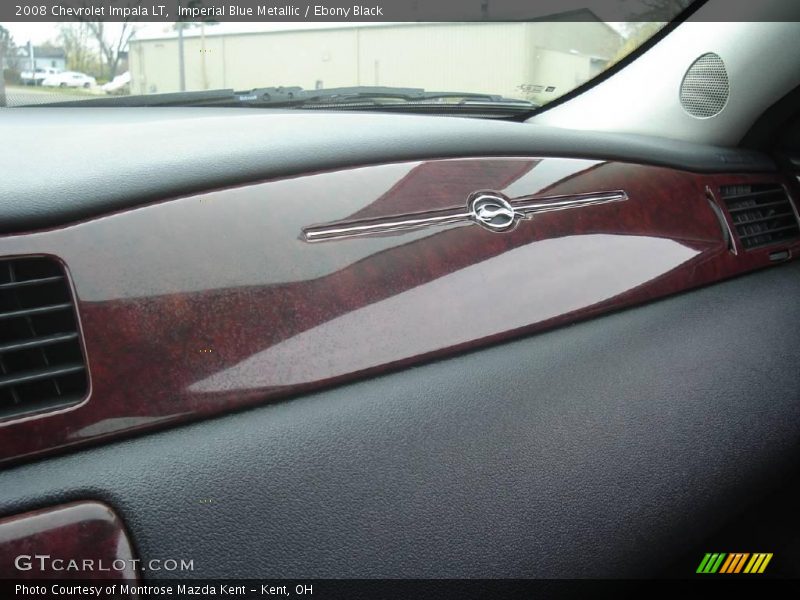 Imperial Blue Metallic / Ebony Black 2008 Chevrolet Impala LT